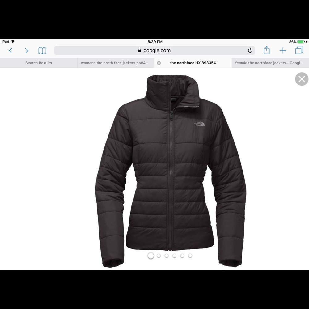 Black north face jacket